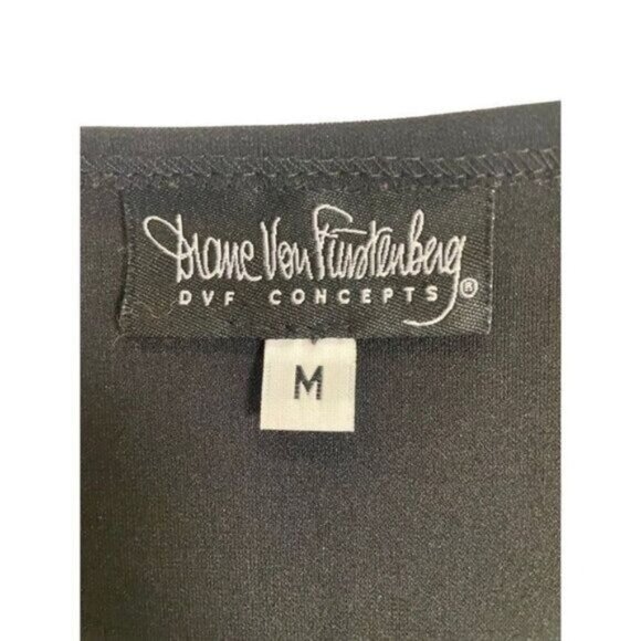 Vintage Diane von Furstenberg DVF Concepts Long High Split Tunic or Dress Medium - Picture 5 of 5